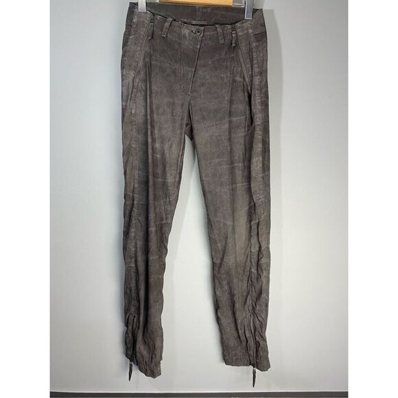 Size 38 Annette Görtz linen blend with beautiful zipper details at waist ankle - Picture 1 of 11